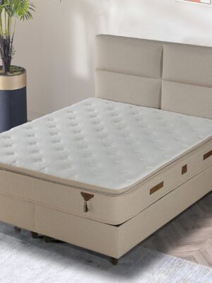 SAFIR FABEL Boxspringbett Set mit Bettkasten