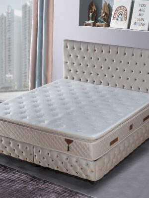 SAFIR PORTO Boxspringbett Set mit Bettkasten