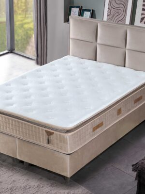 SAFIR ROYAL Boxspringbett Set mit Bettkasten